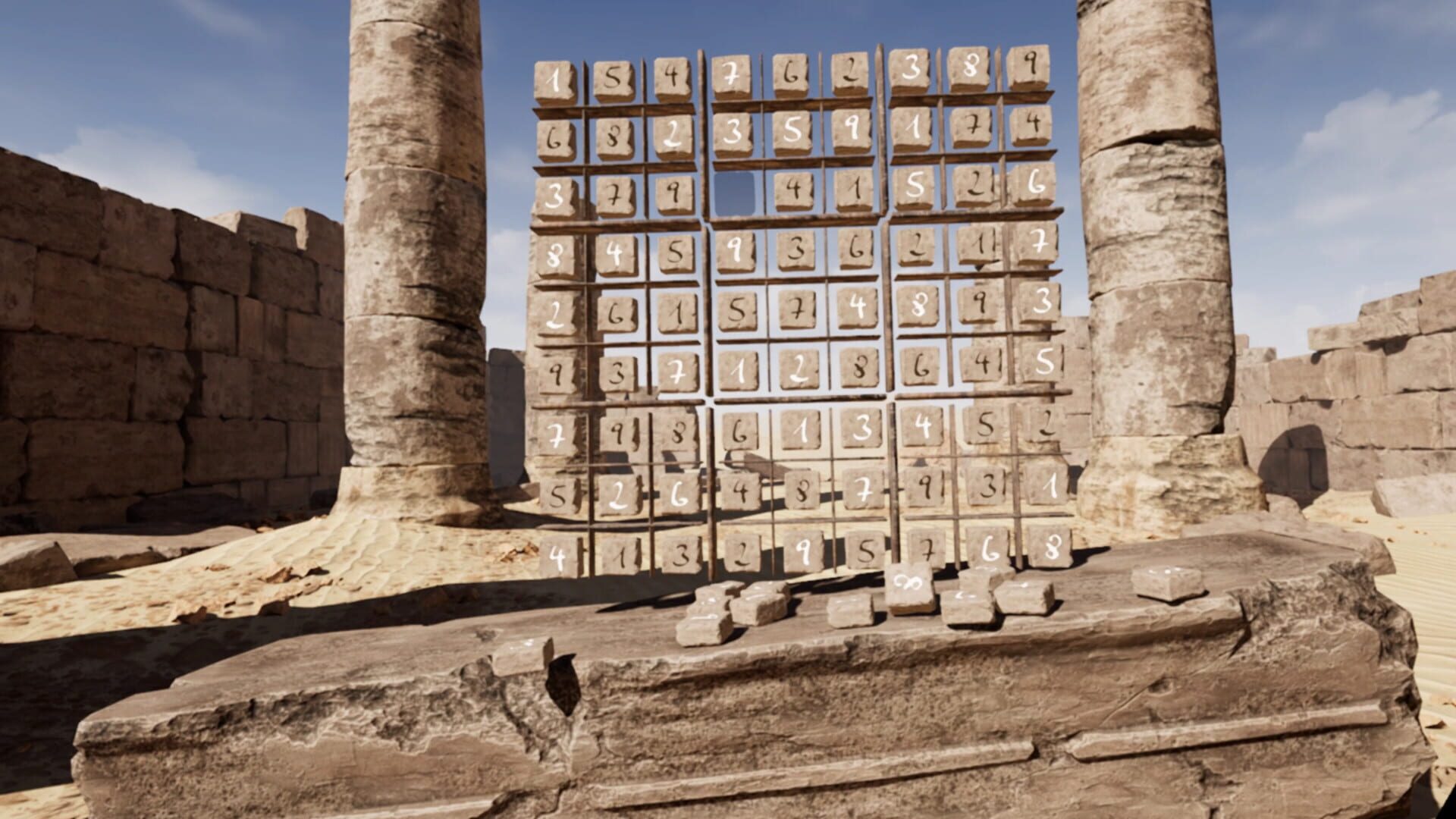 Arabian Stones: The VR Sudoku Game - Screenshot