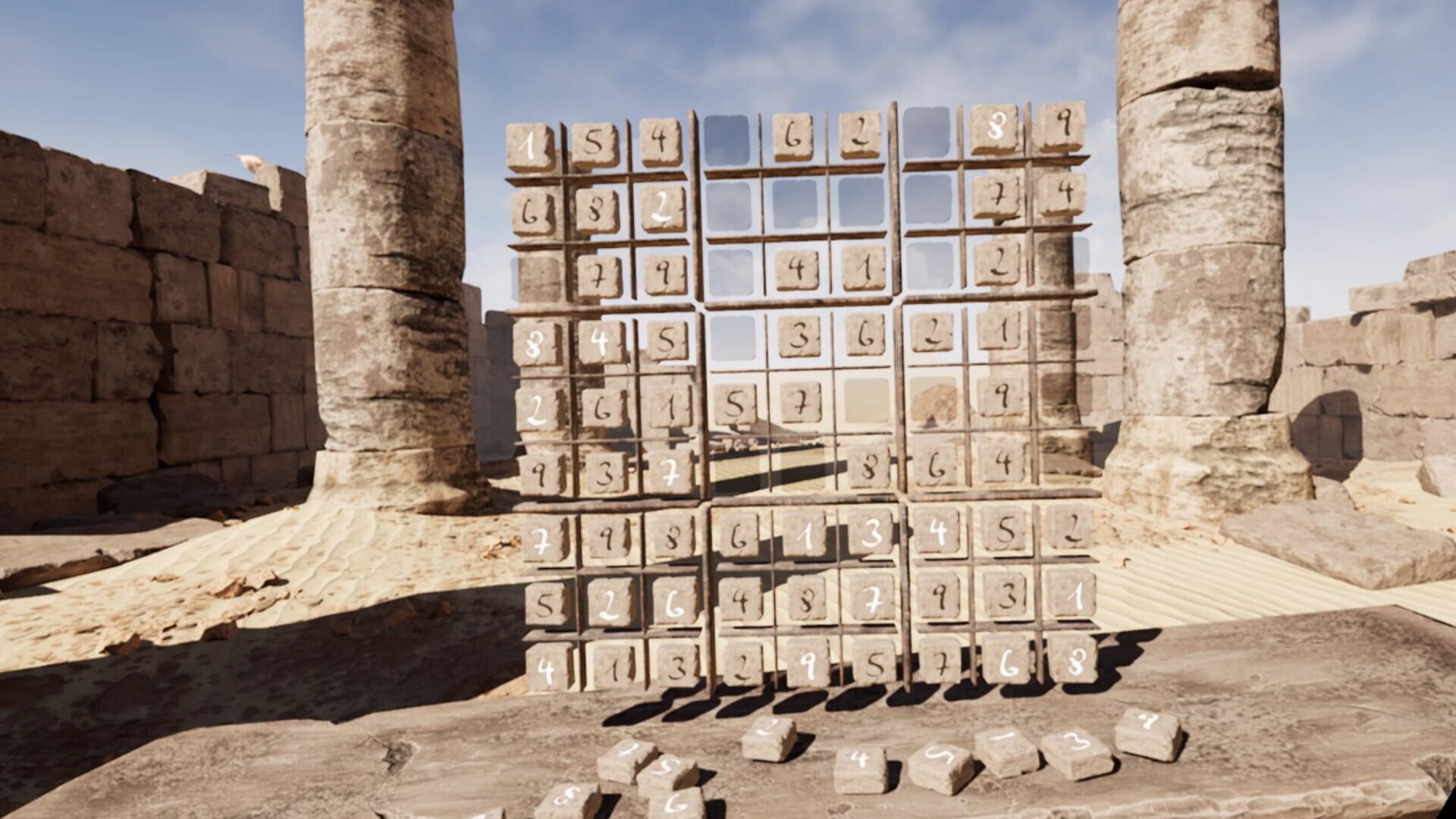 Arabian Stones: The VR Sudoku Game - Screenshot