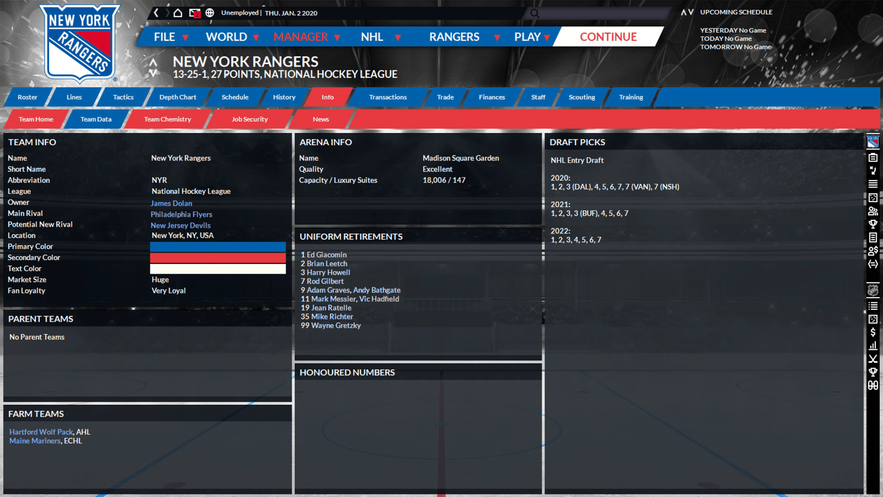 Franchise Hockey Manager 6 screenshot