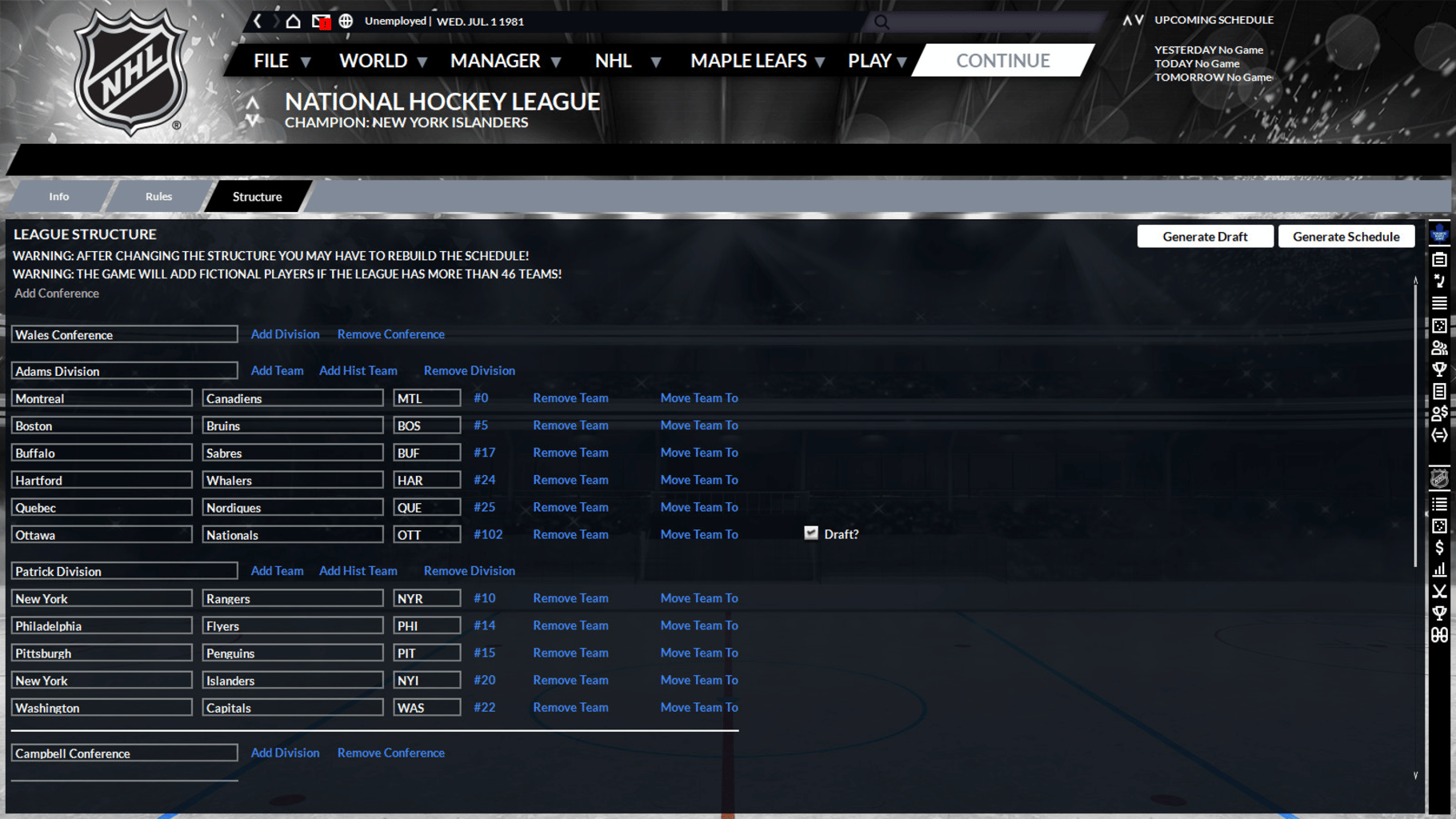 Franchise Hockey Manager 6 screenshot