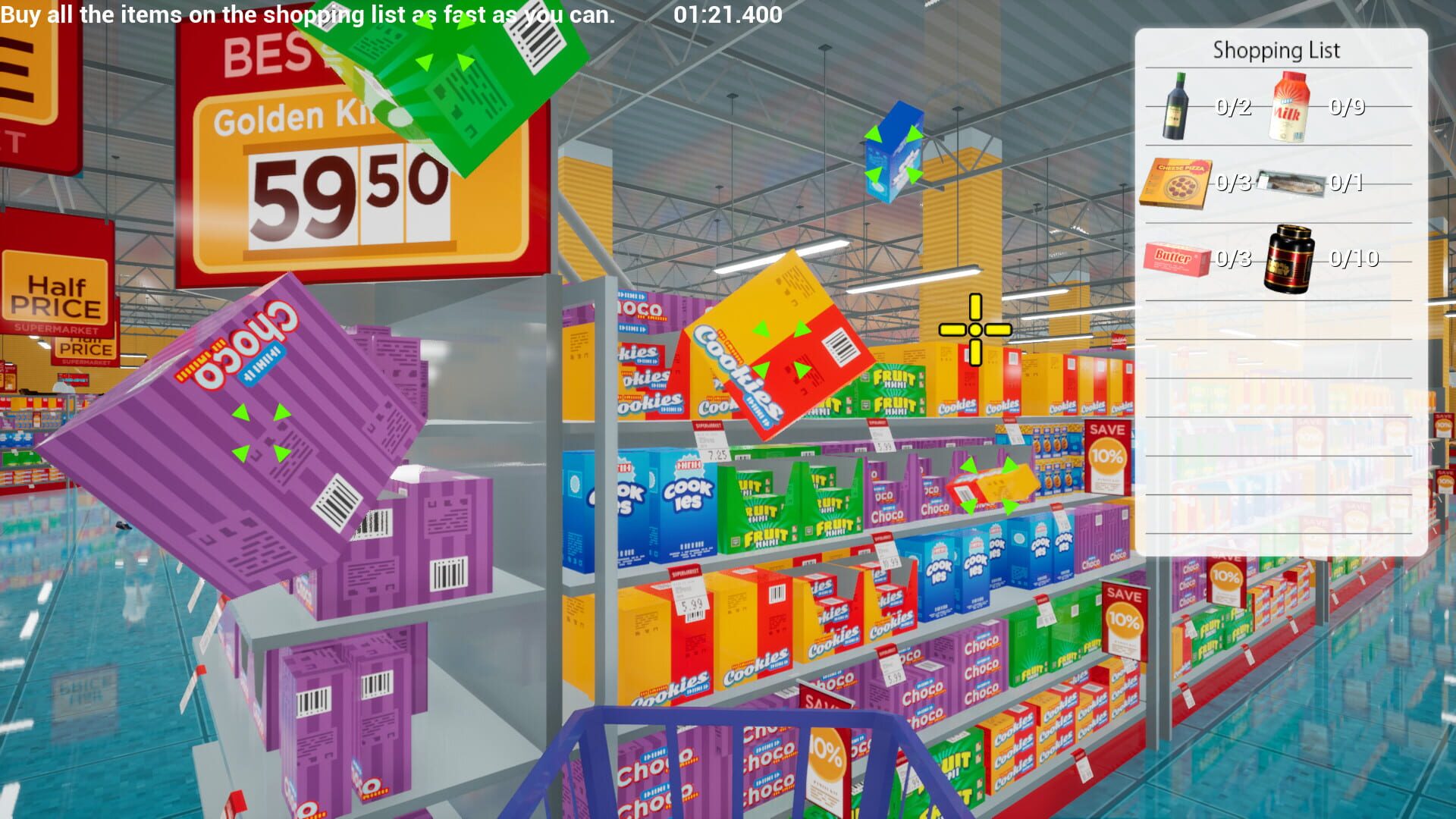 Crazy Shopping - Screenshot