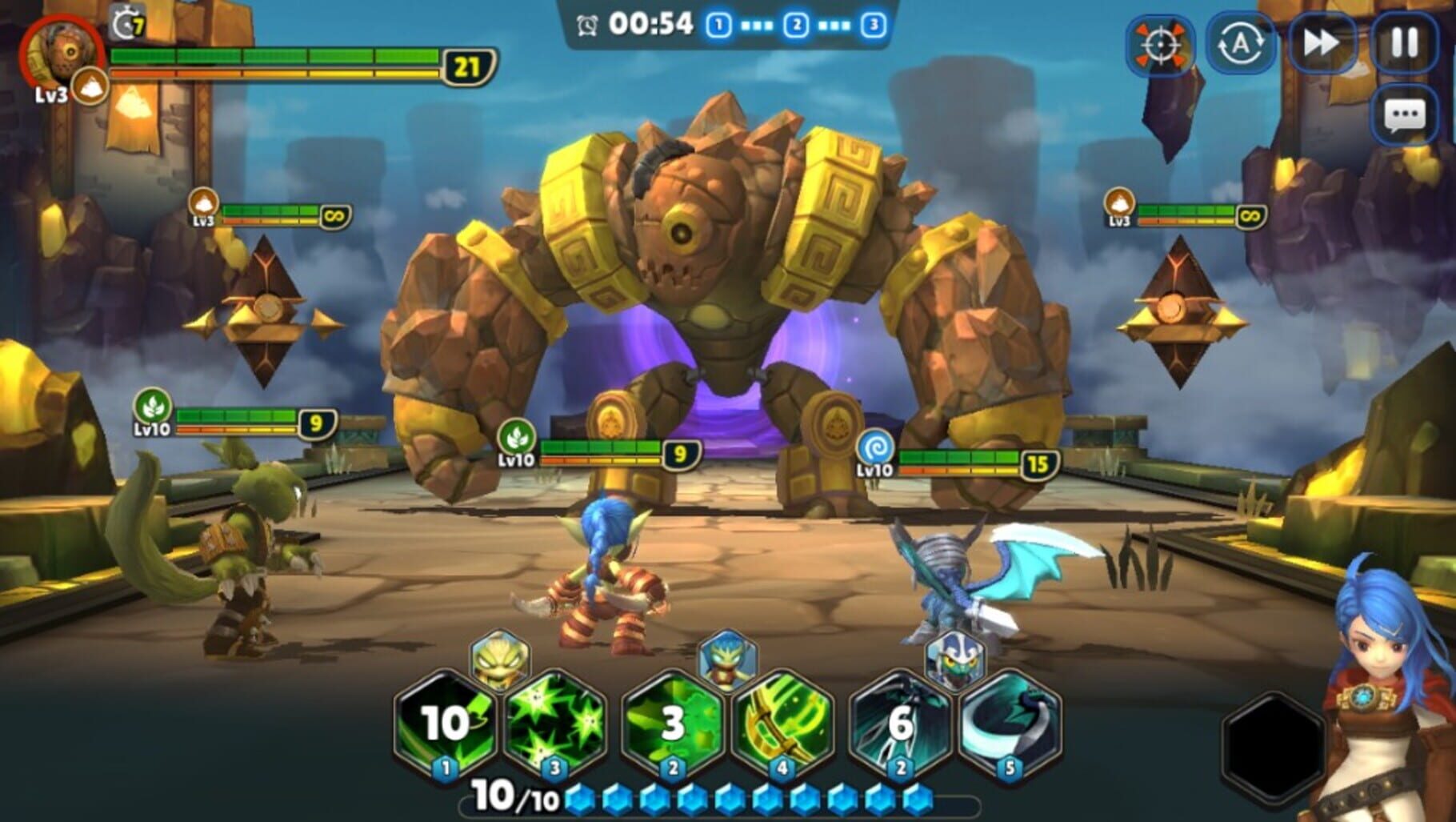 Captura de pantalla - Skylanders: Ring of Heroes