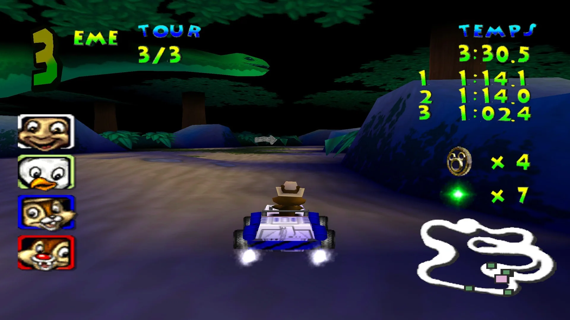 Captura de pantalla - Walt Disney World Quest: Magical Racing Tour