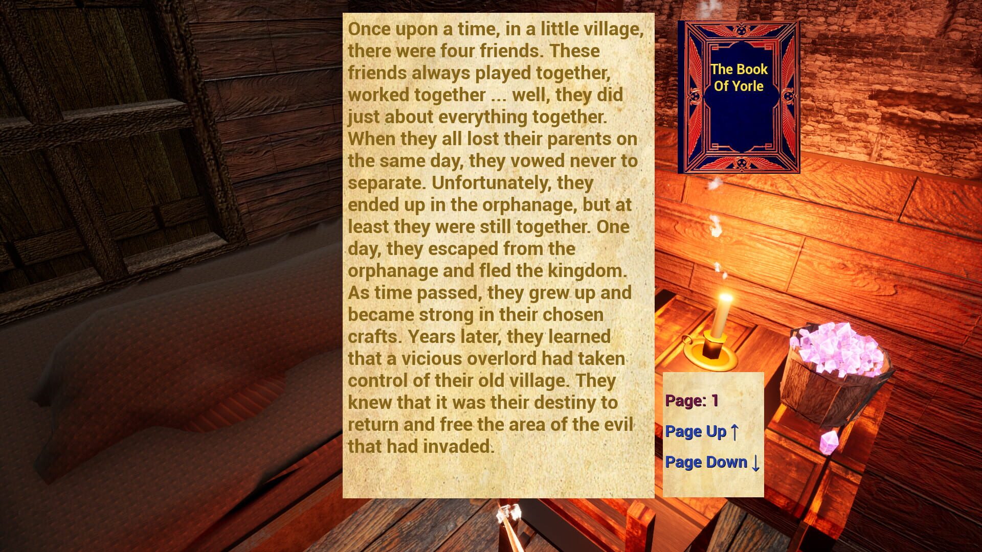 The Book of Yorle - Screenshot