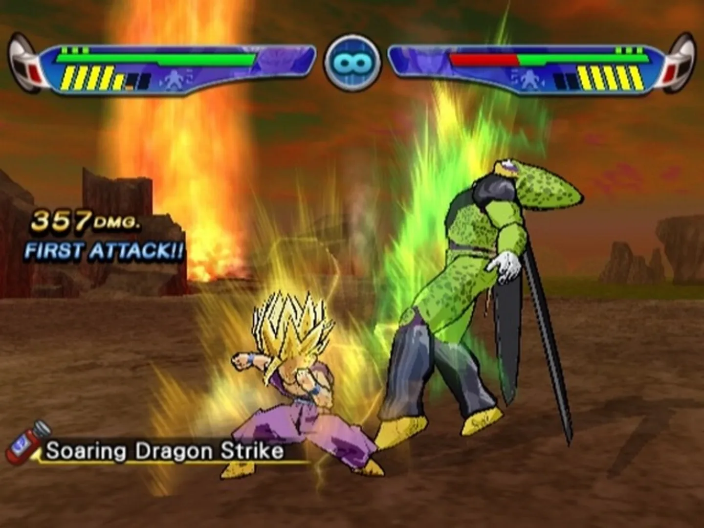 Captura de pantalla - Dragon Ball Z: Budokai 3