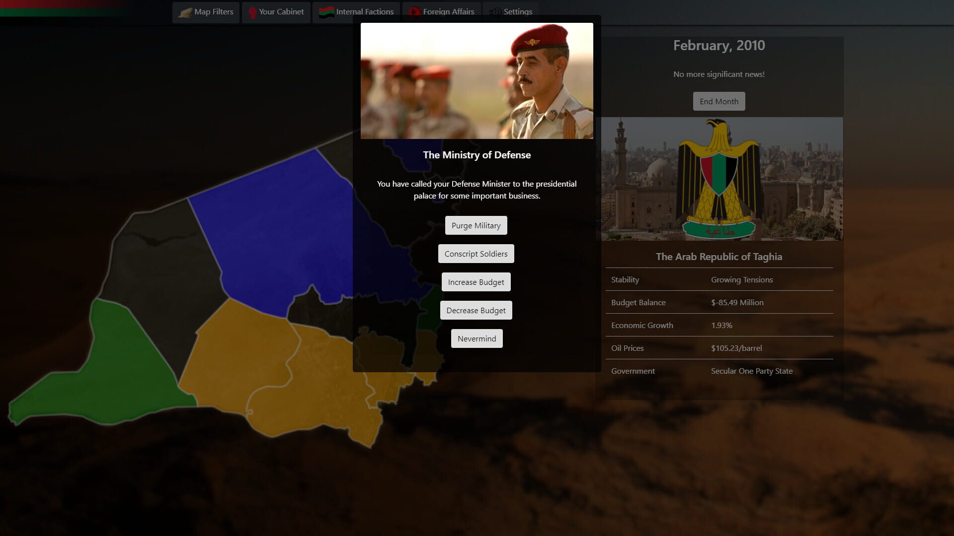 The Arab Republic of Taghia - Screenshot