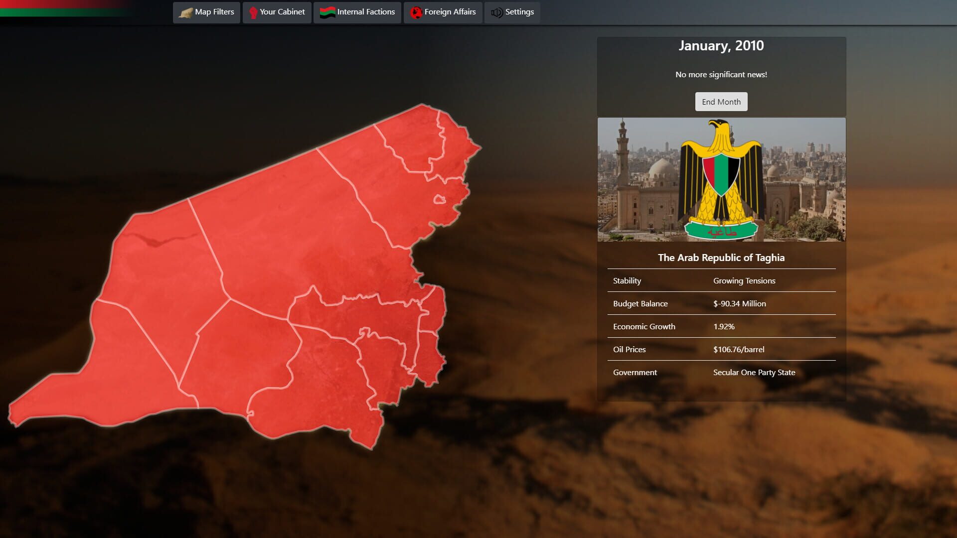 The Arab Republic of Taghia - Screenshot