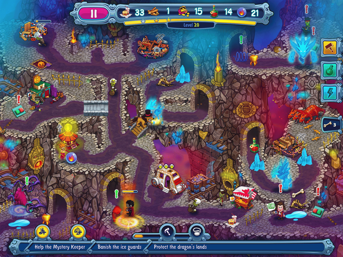 Incredible Dracula: The Ice Kingdom screenshot