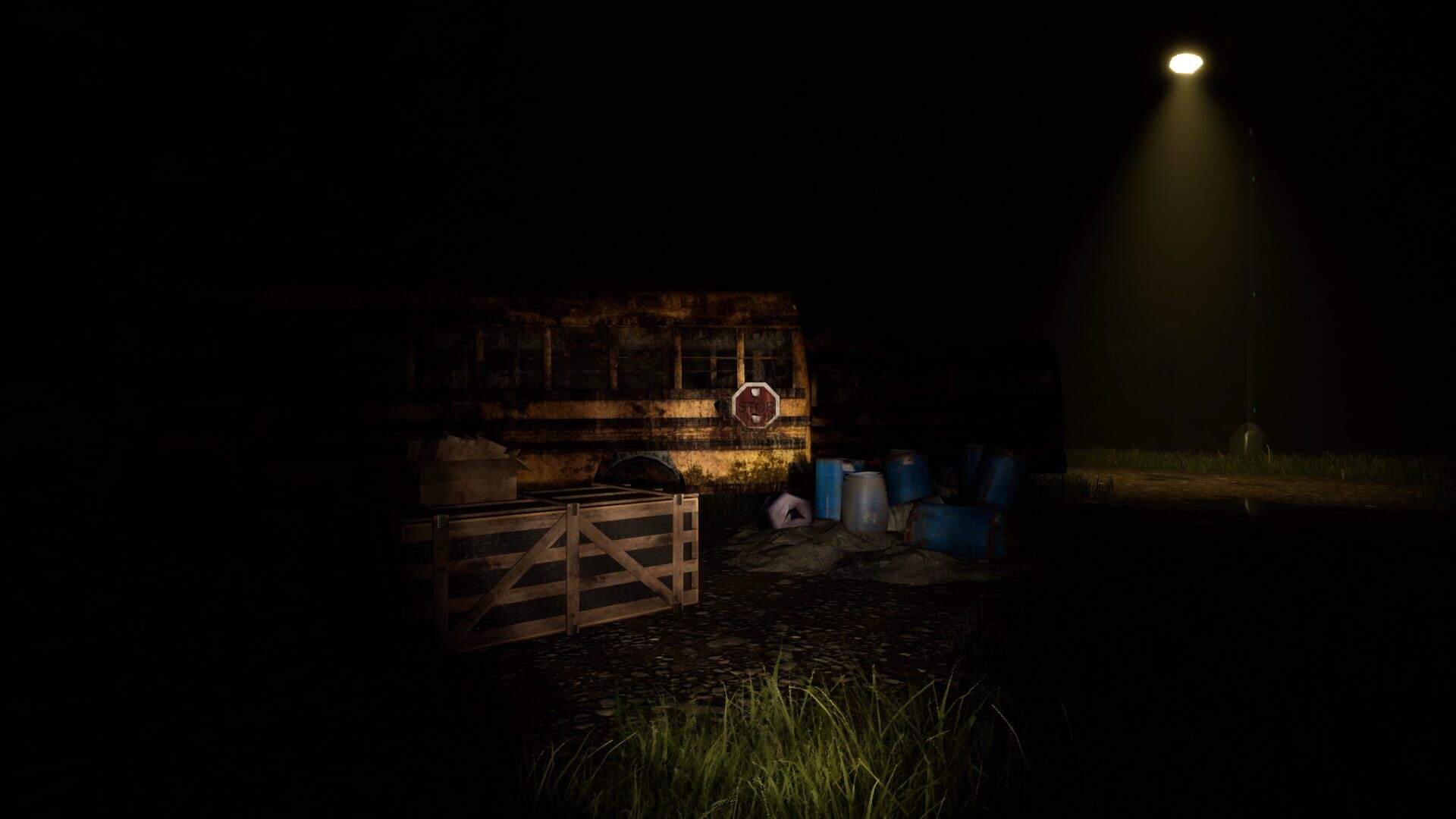 Old School Horror Game : Bright Day - Screenshot