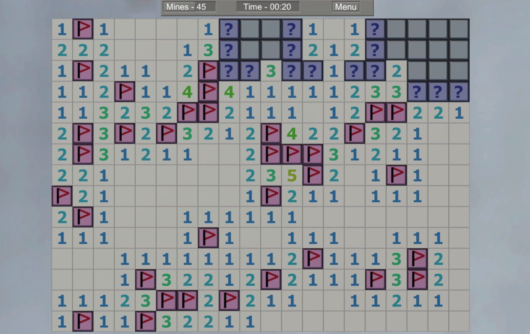 Super Minesweeper Attack - Screenshot