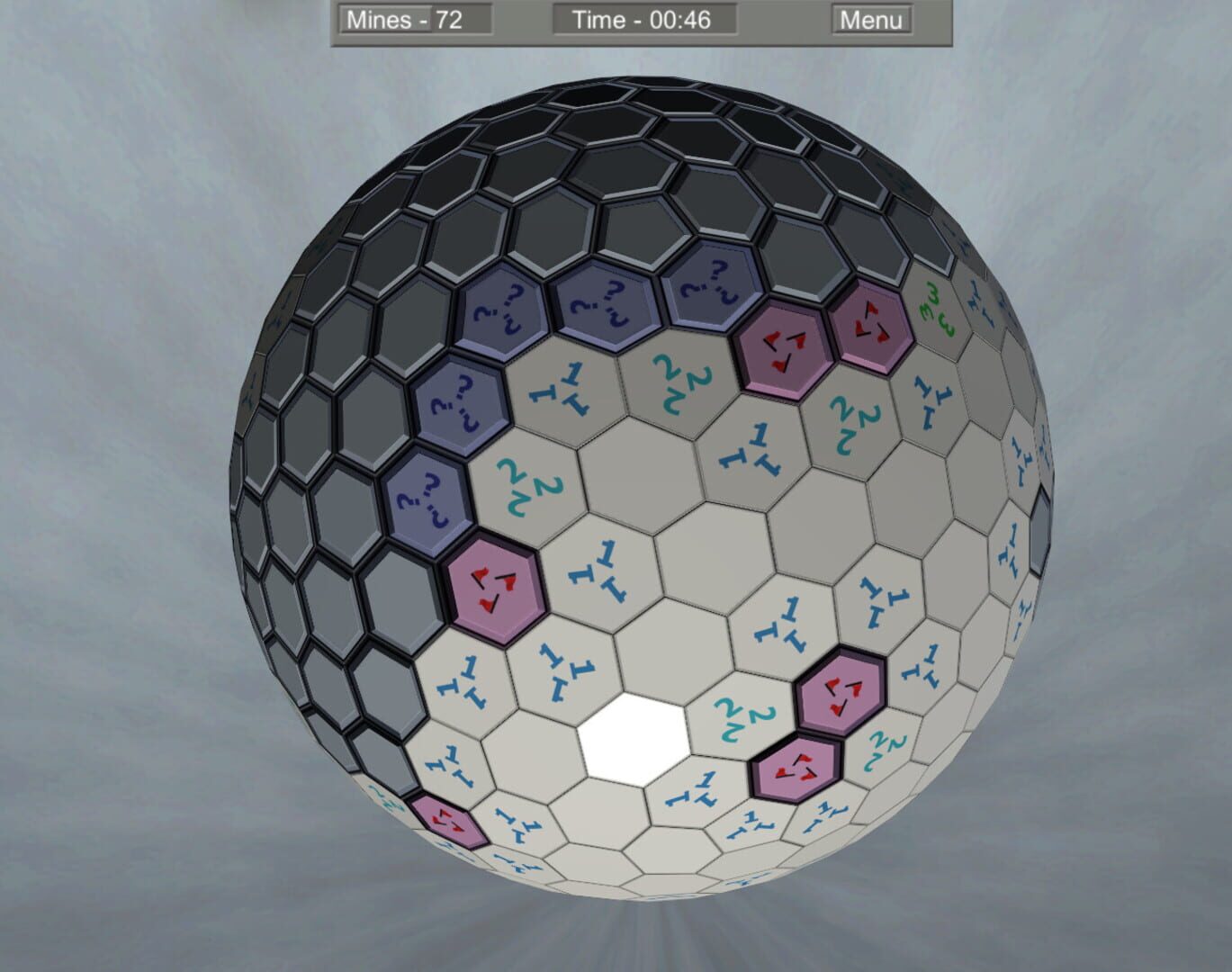 Super Minesweeper Attack - Screenshot