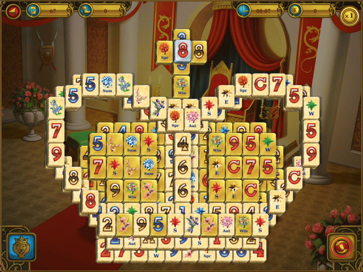 Mahjong Royal Towers screenshot