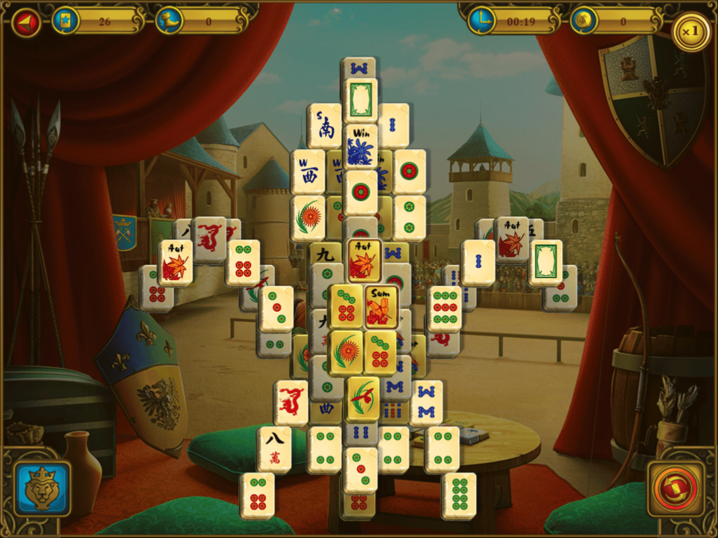 Mahjong Royal Towers screenshot