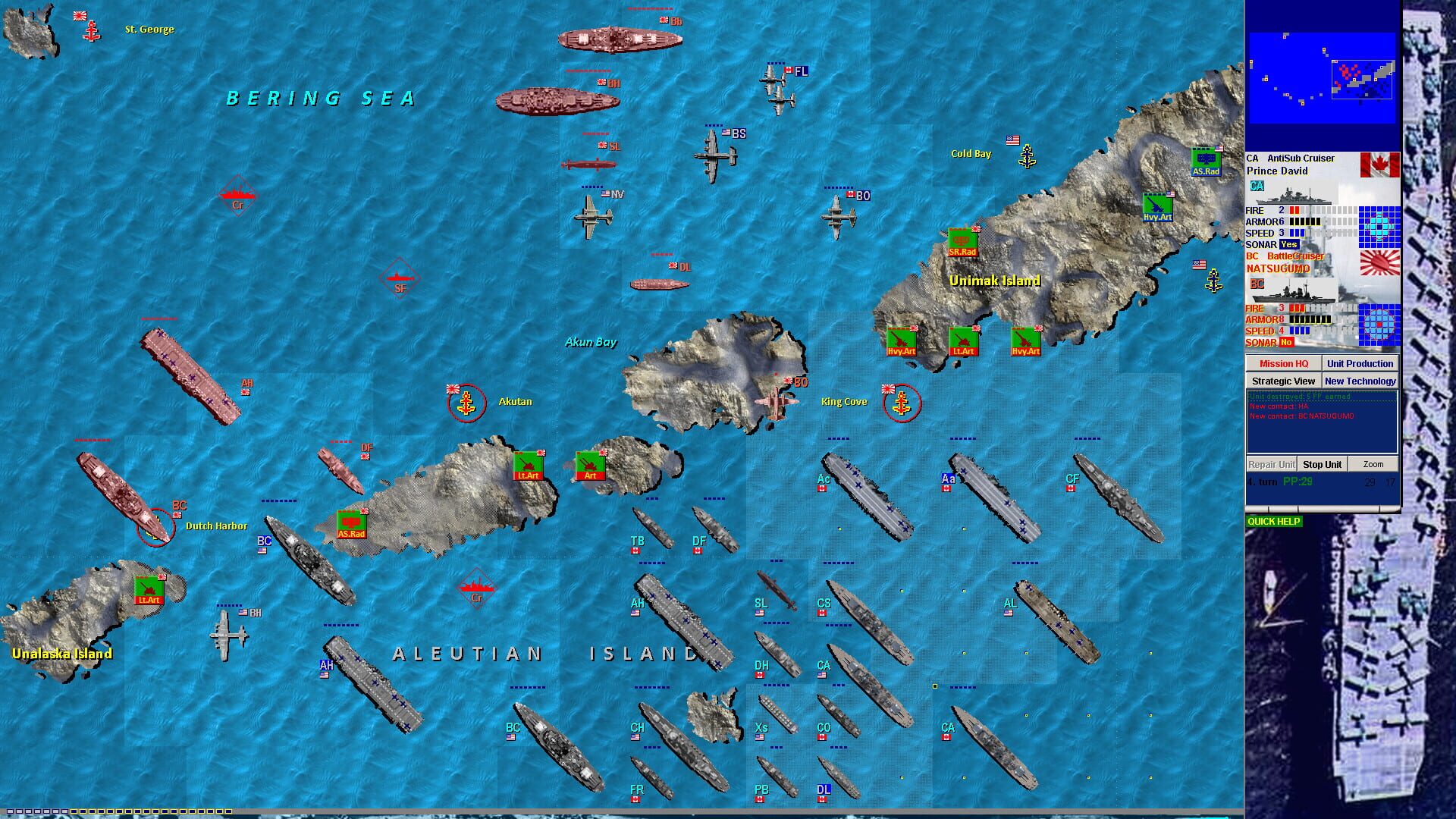 Battleships and Carriers: Pacific War - Screenshot