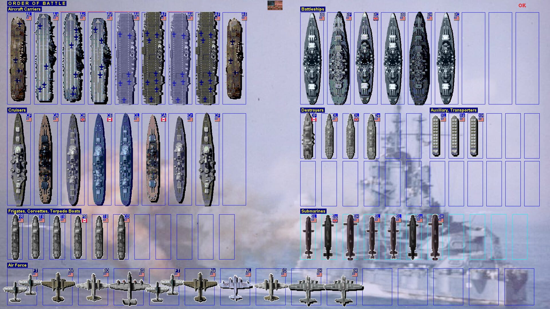 Battleships and Carriers: Pacific War - Screenshot