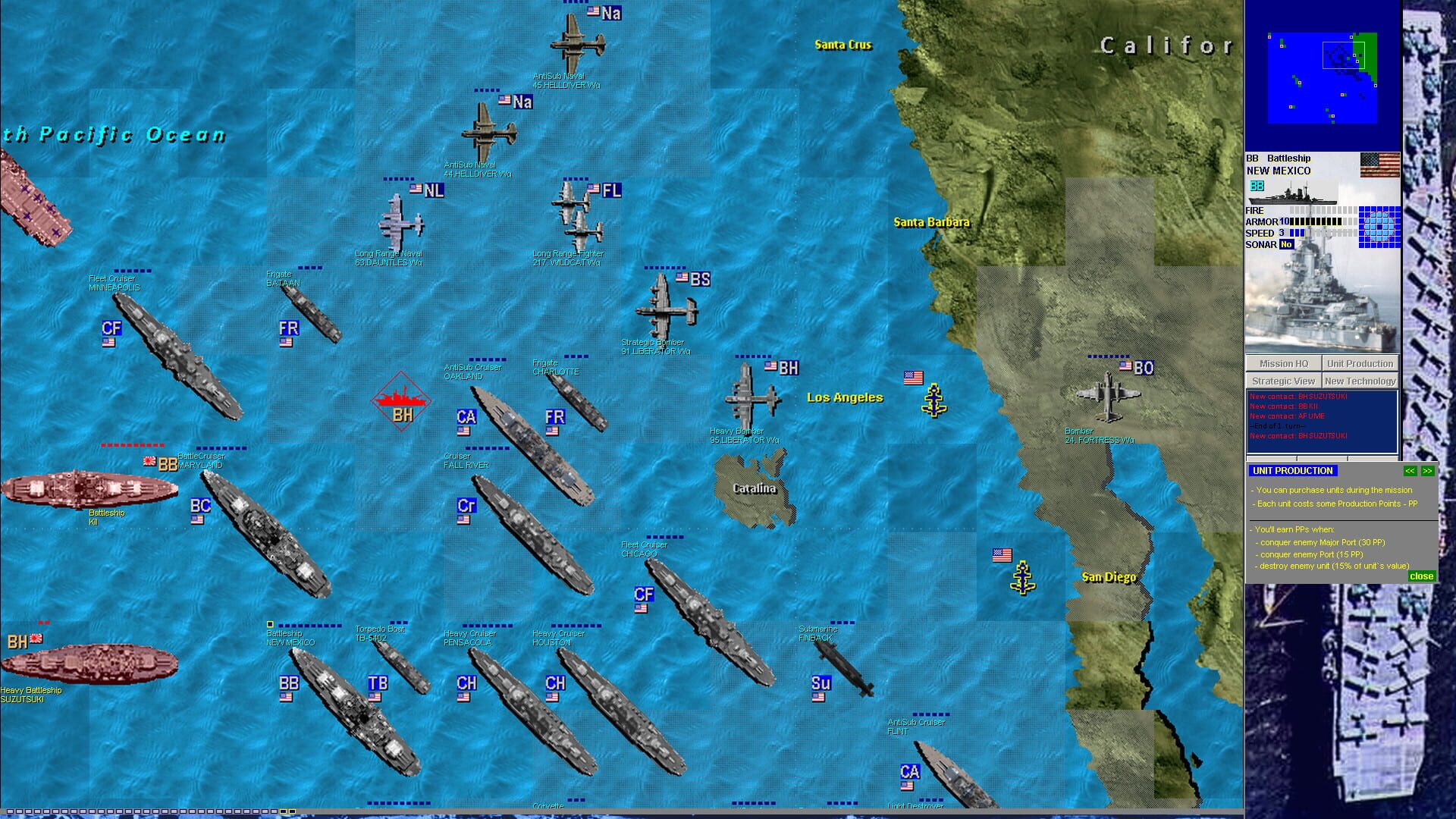 Battleships and Carriers: Pacific War - Screenshot