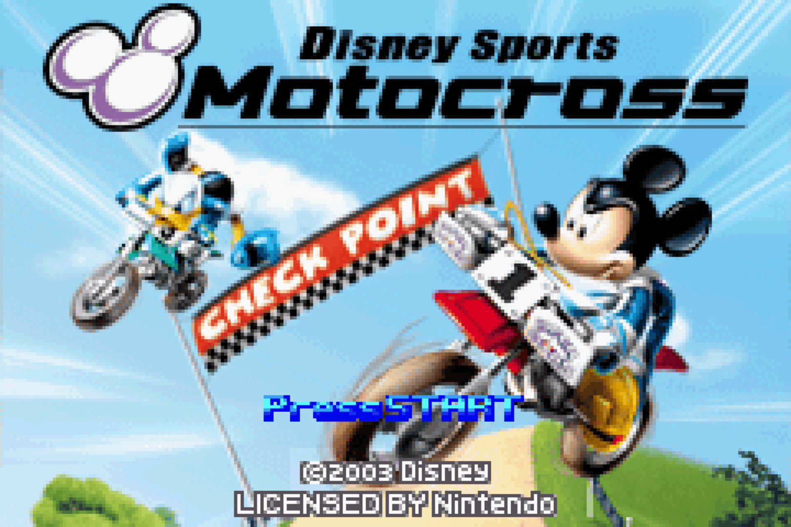 Disney Sports Motocross screenshot