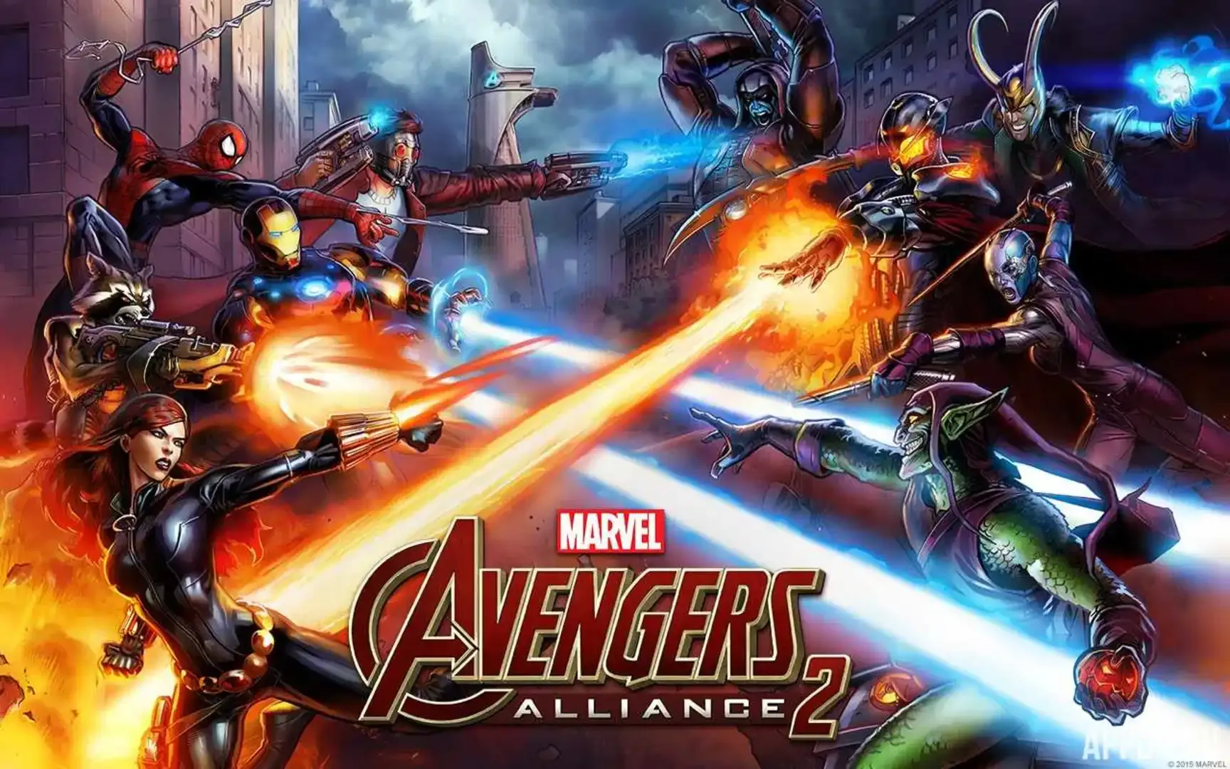 Captura de pantalla - Marvel: Avengers Alliance 2