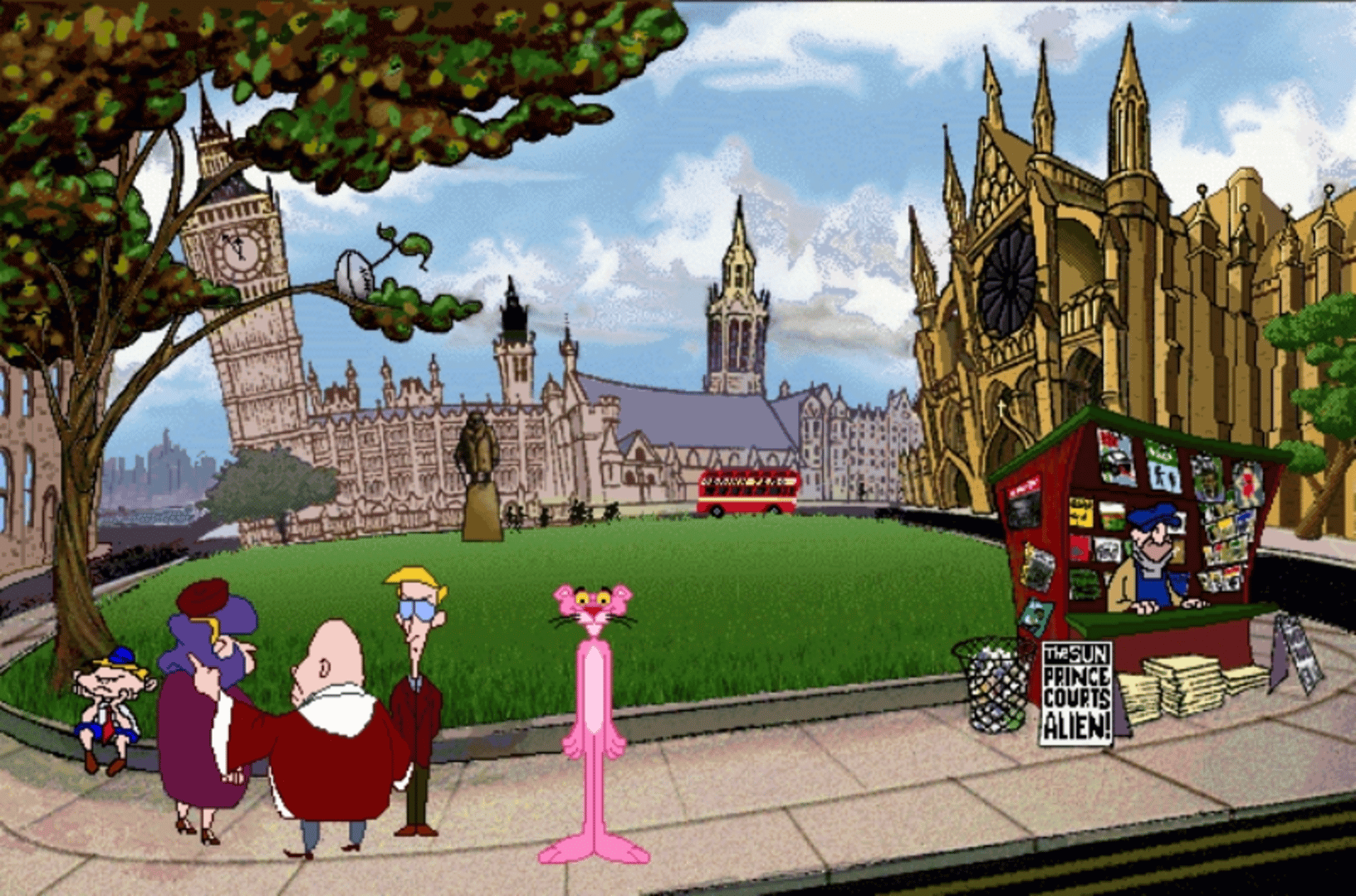 The Pink Panther's Passport to Peril screenshot