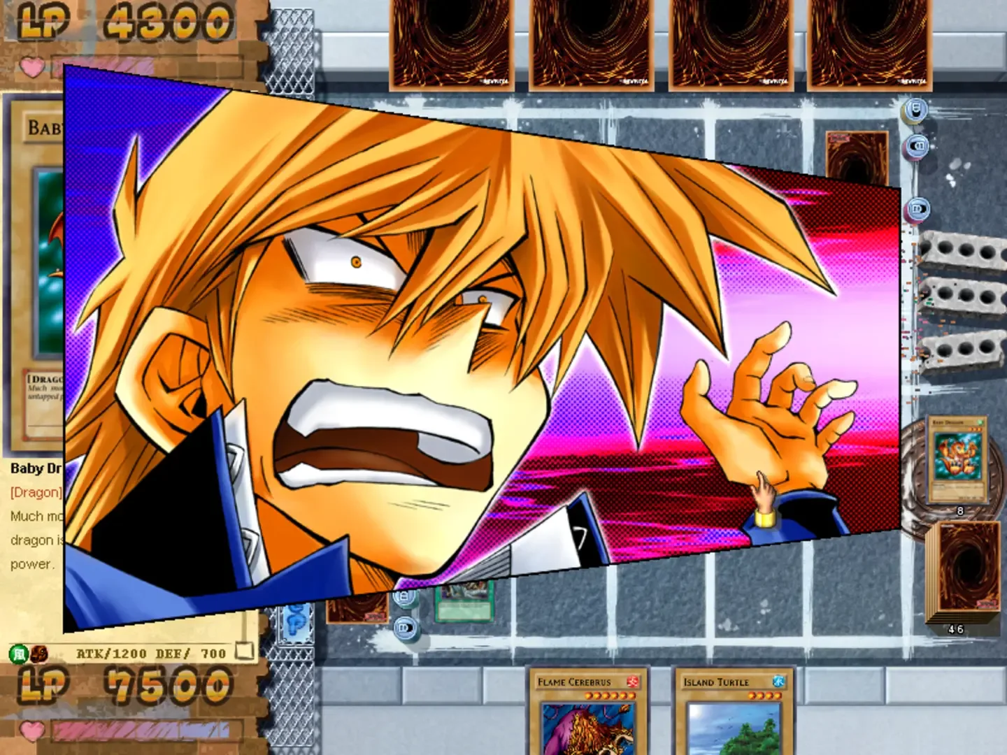 Captura de pantalla - Yu-Gi-Oh! Power of Chaos: Joey the Passion