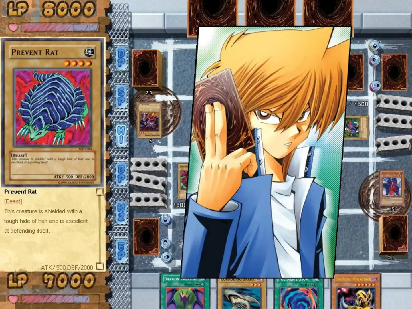 Captura de pantalla - Yu-Gi-Oh! Power of Chaos: Joey the Passion