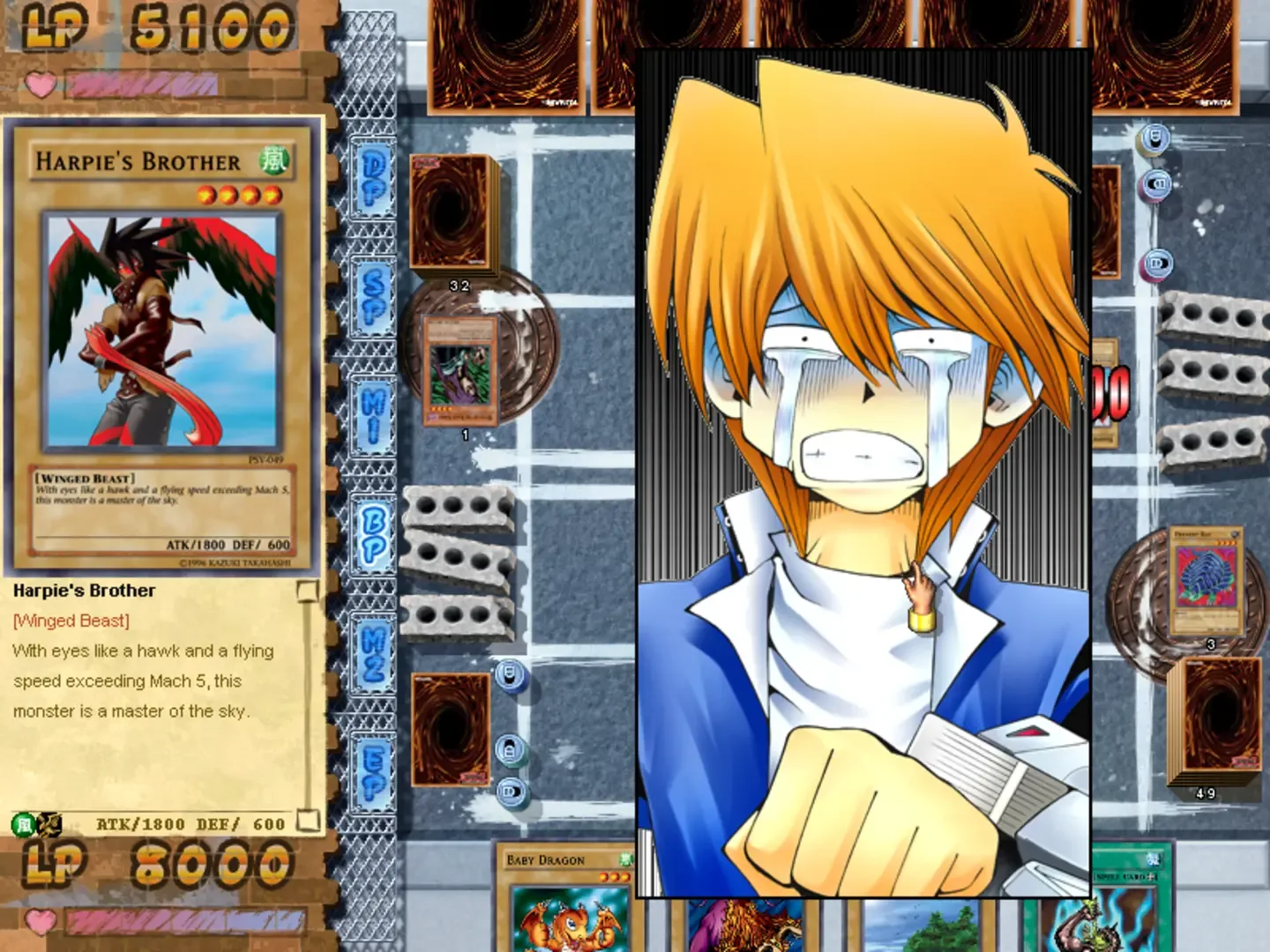 Captura de pantalla - Yu-Gi-Oh! Power of Chaos: Joey the Passion