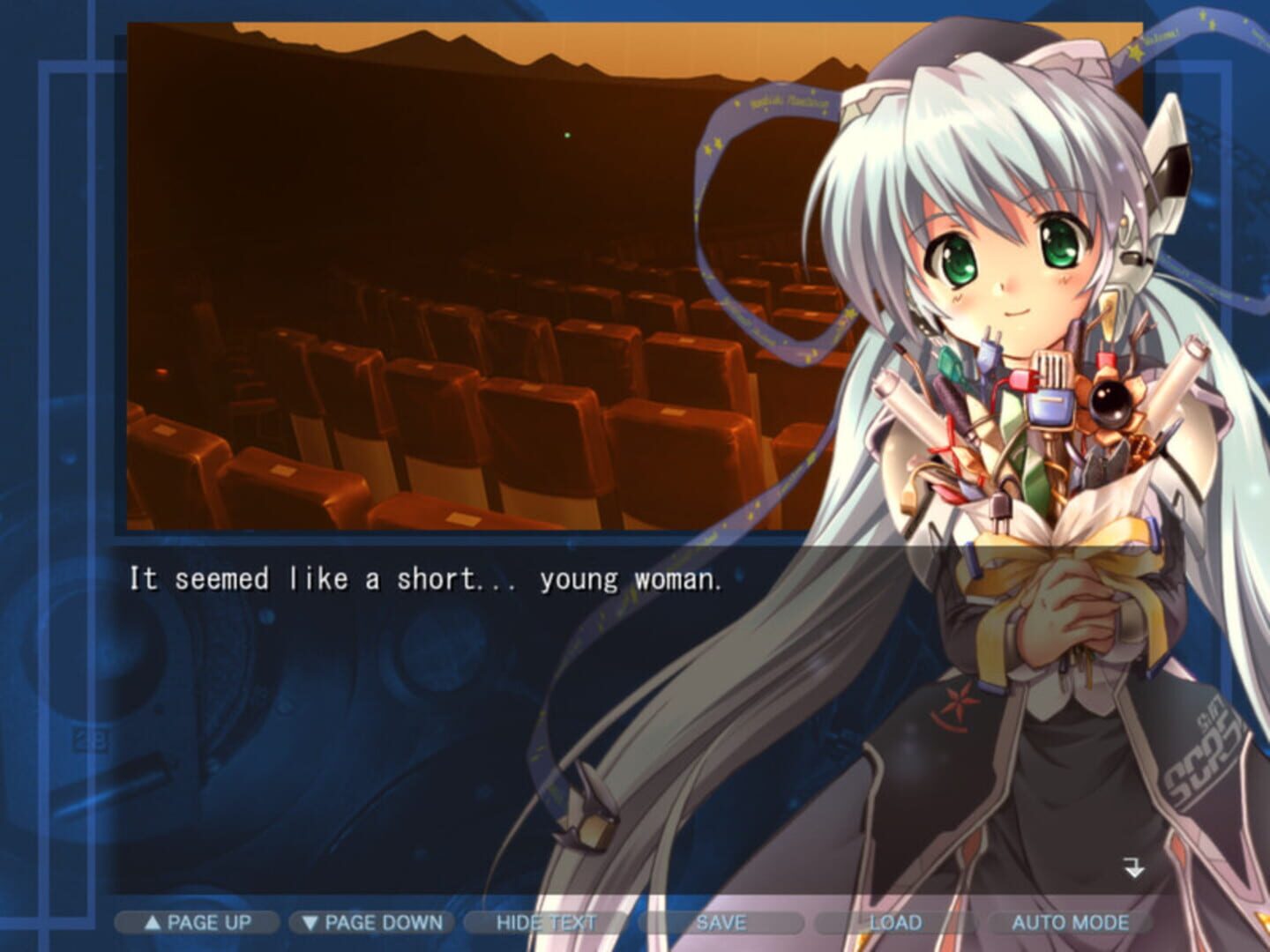 Planetarian: The Reverie of a Little Planet screenshot