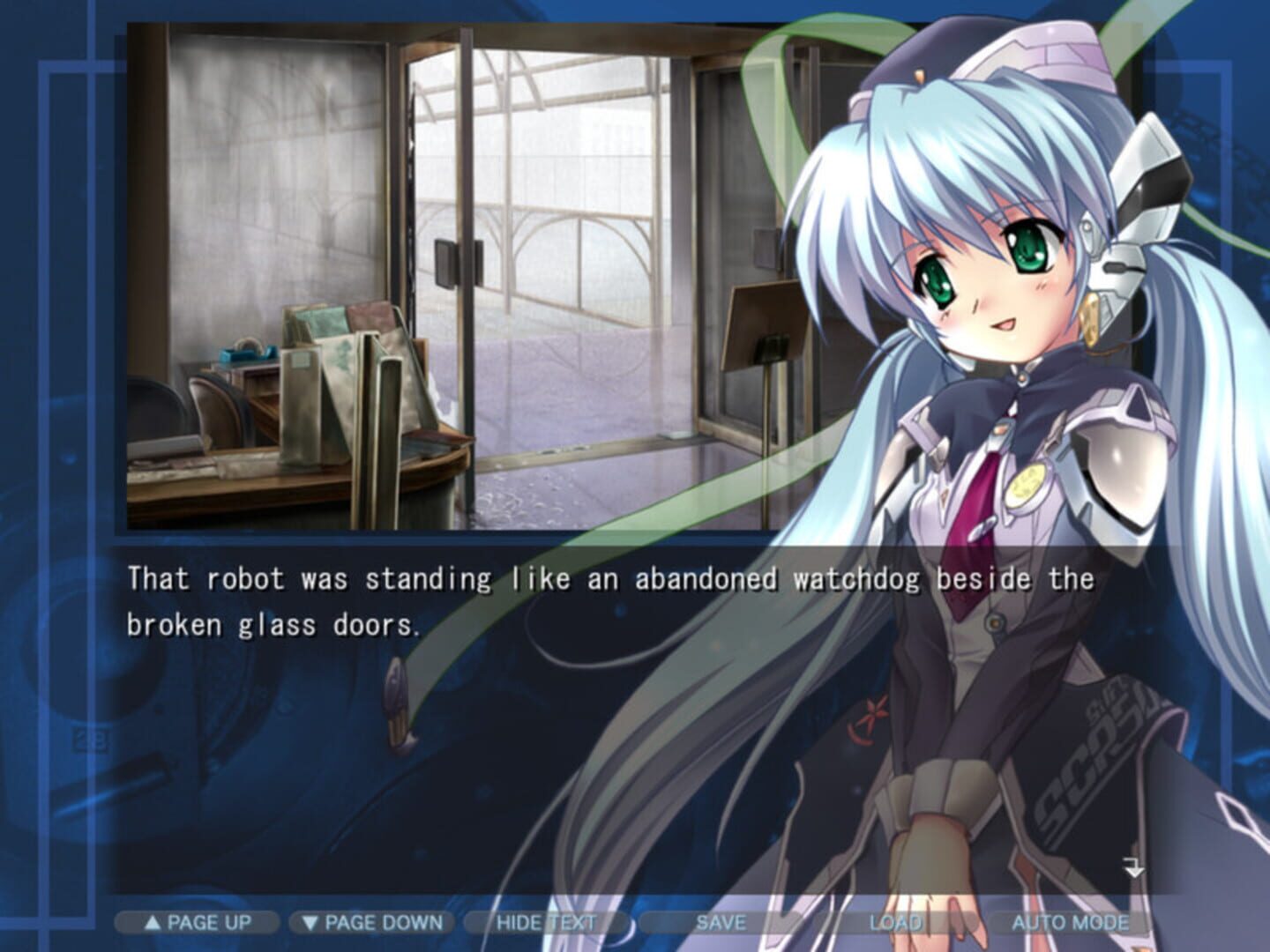 Planetarian: The Reverie of a Little Planet screenshot