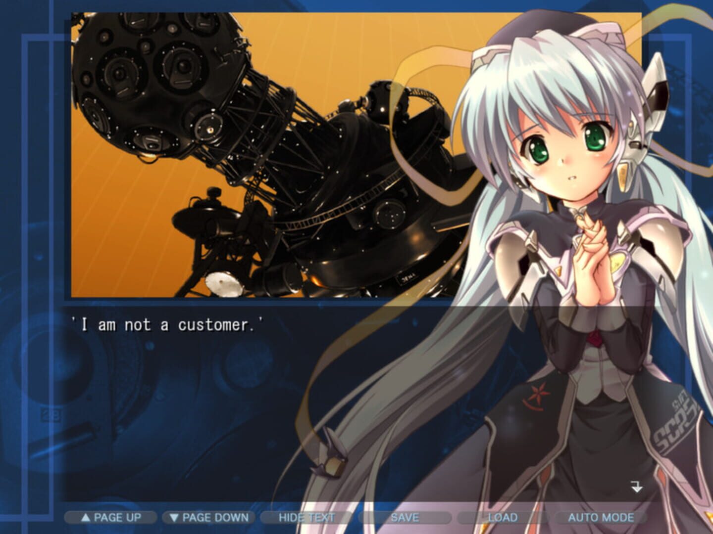 Planetarian: The Reverie of a Little Planet screenshot