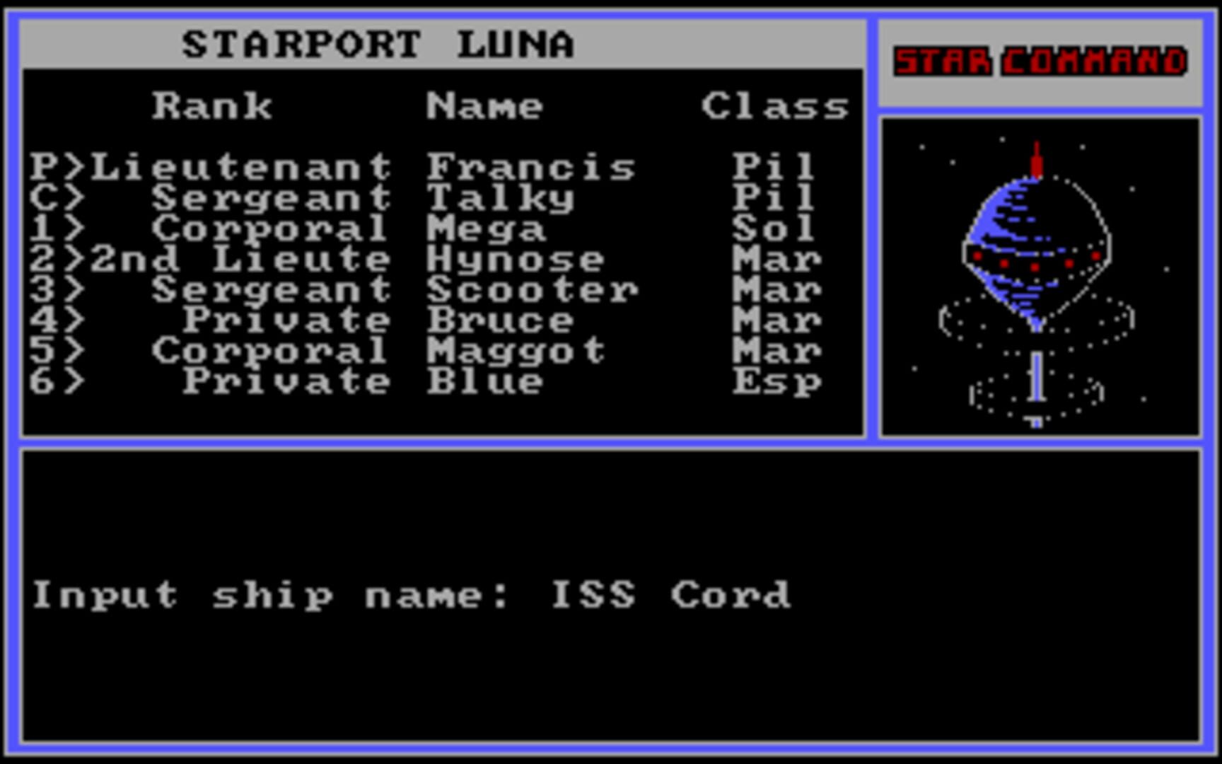 Captura de pantalla - Star Command