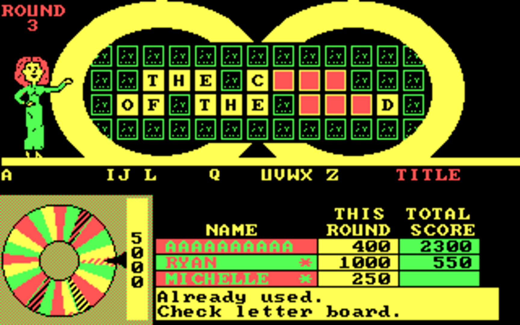 Wheel of Fortune screenshot