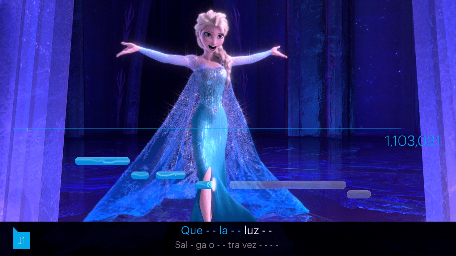 SingStar: Frozen screenshot