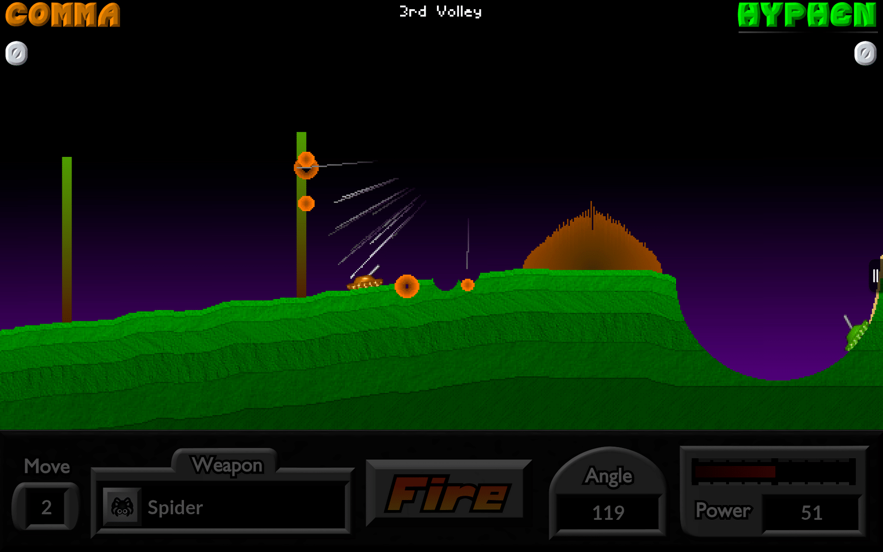 Pocket Tanks screenshot