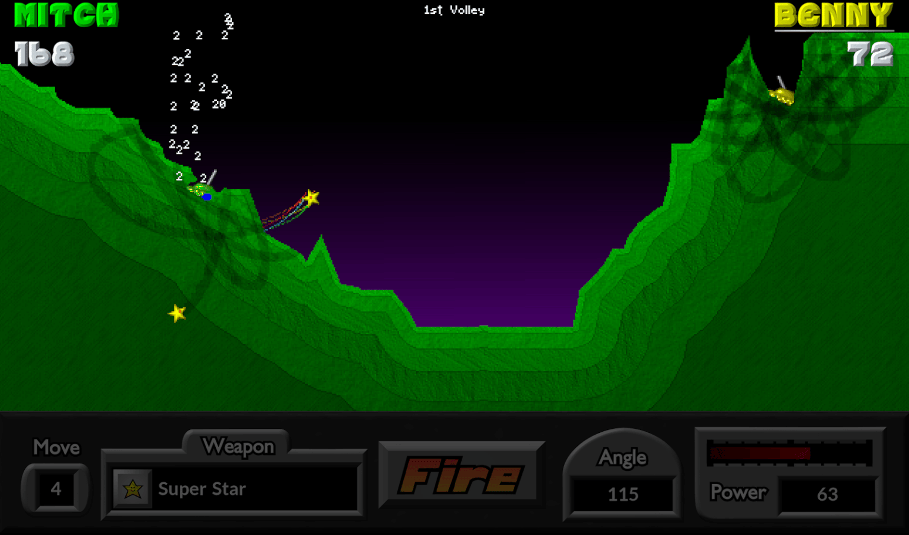 Pocket Tanks screenshot