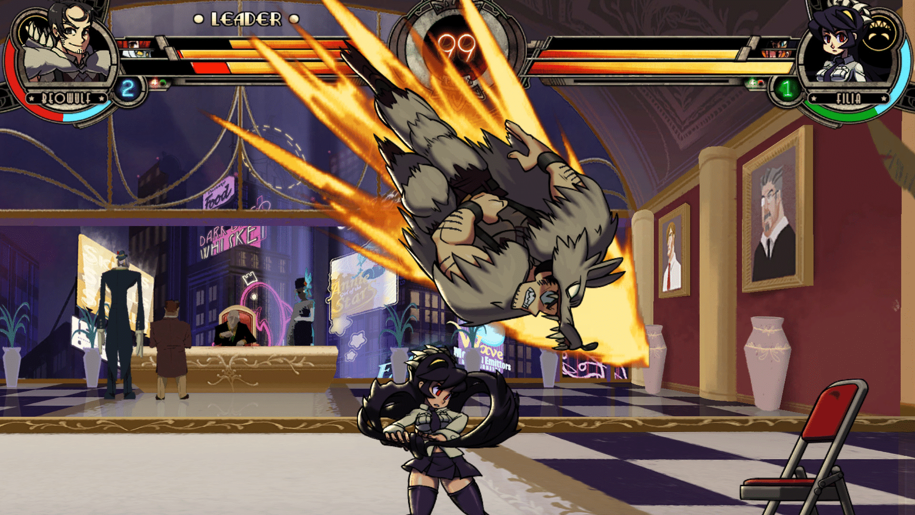 Skullgirls Encore: Beowulf screenshot