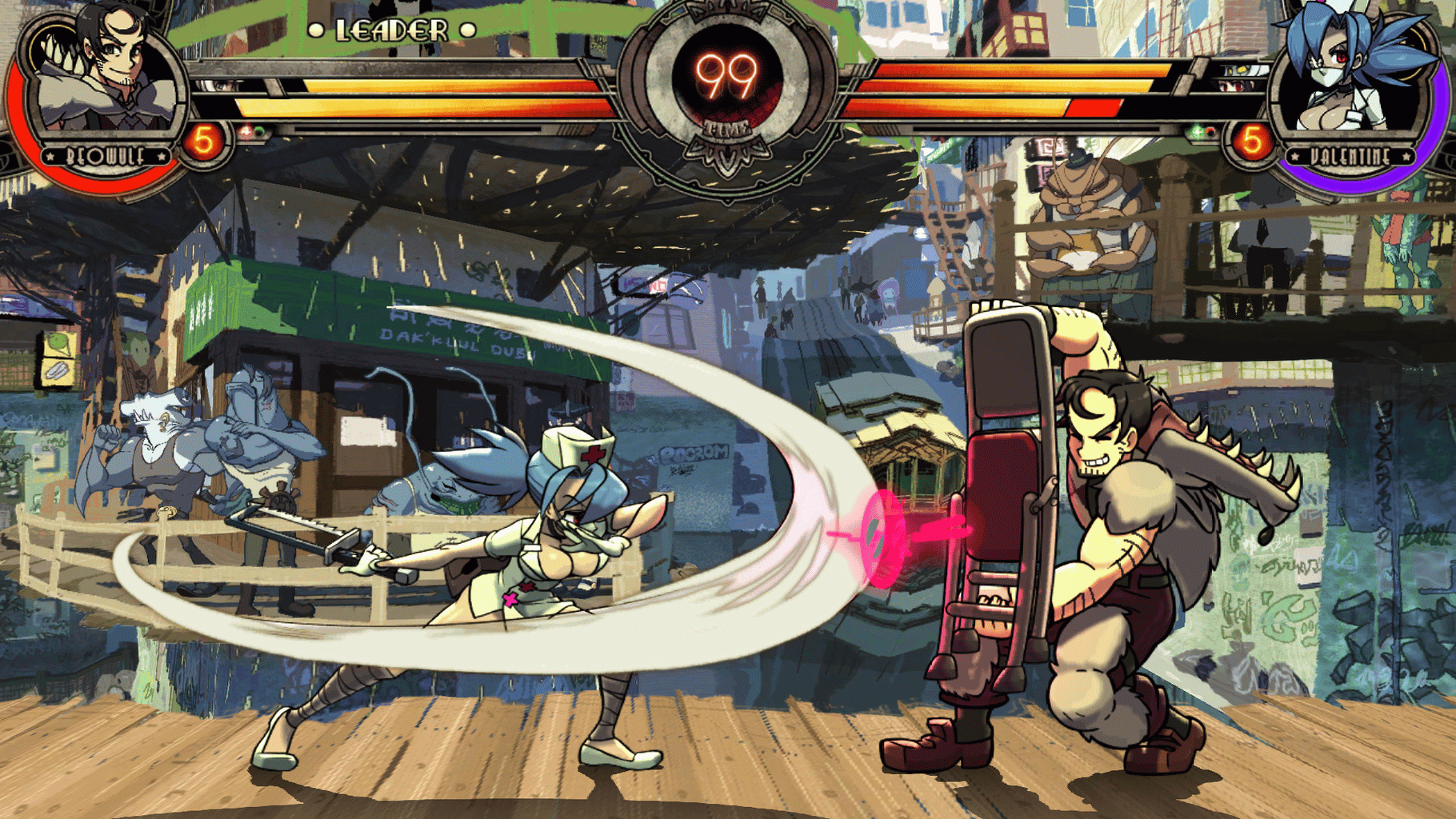 Skullgirls Encore: Beowulf screenshot