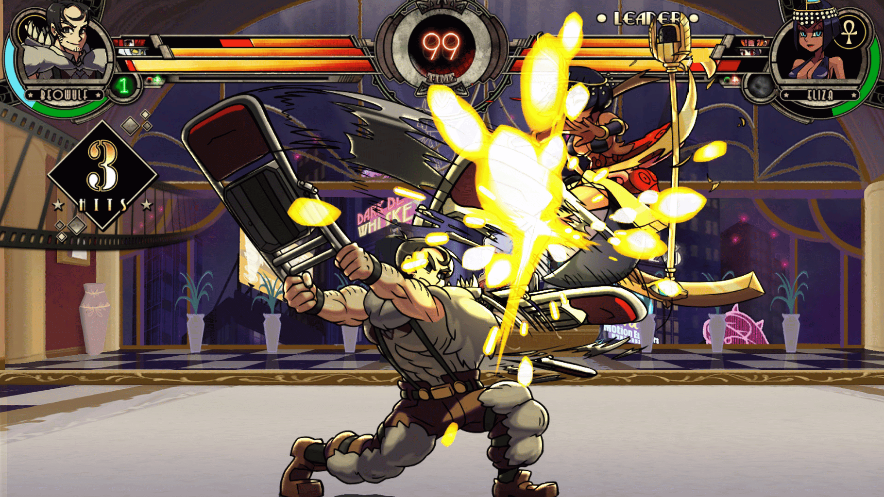 Skullgirls Encore: Beowulf screenshot