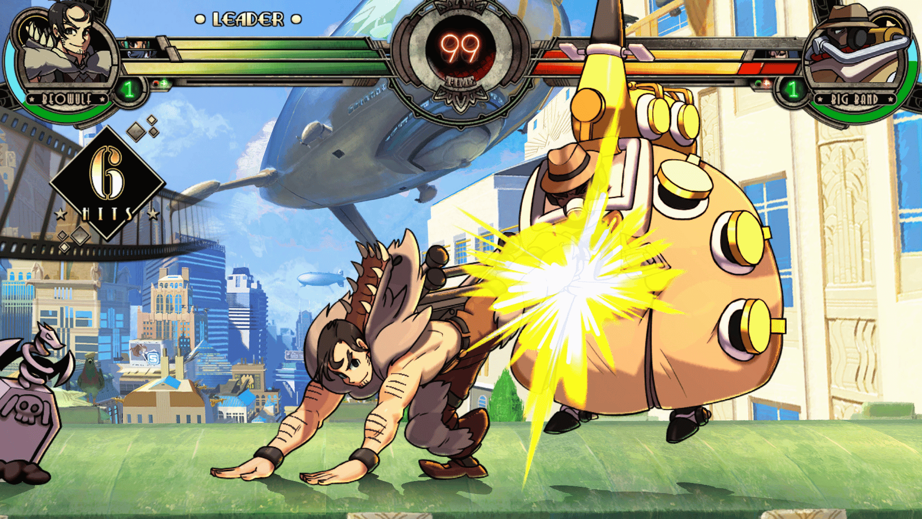 Skullgirls Encore: Beowulf screenshot