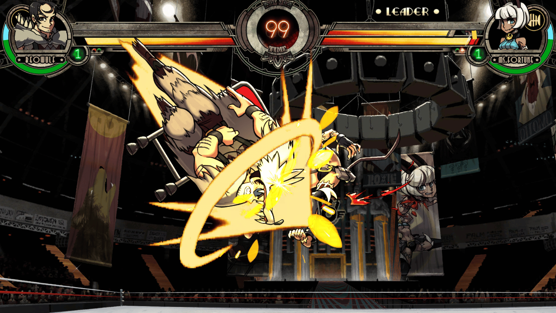 Skullgirls Encore: Beowulf screenshot