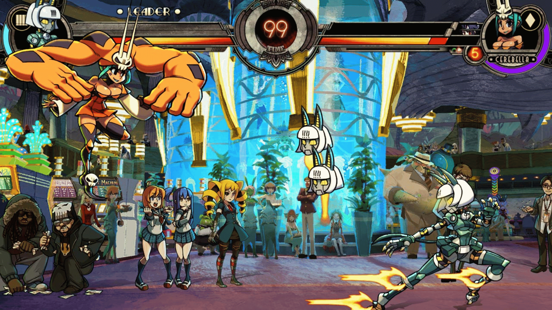 Skullgirls Encore: Robo-Fortune screenshot