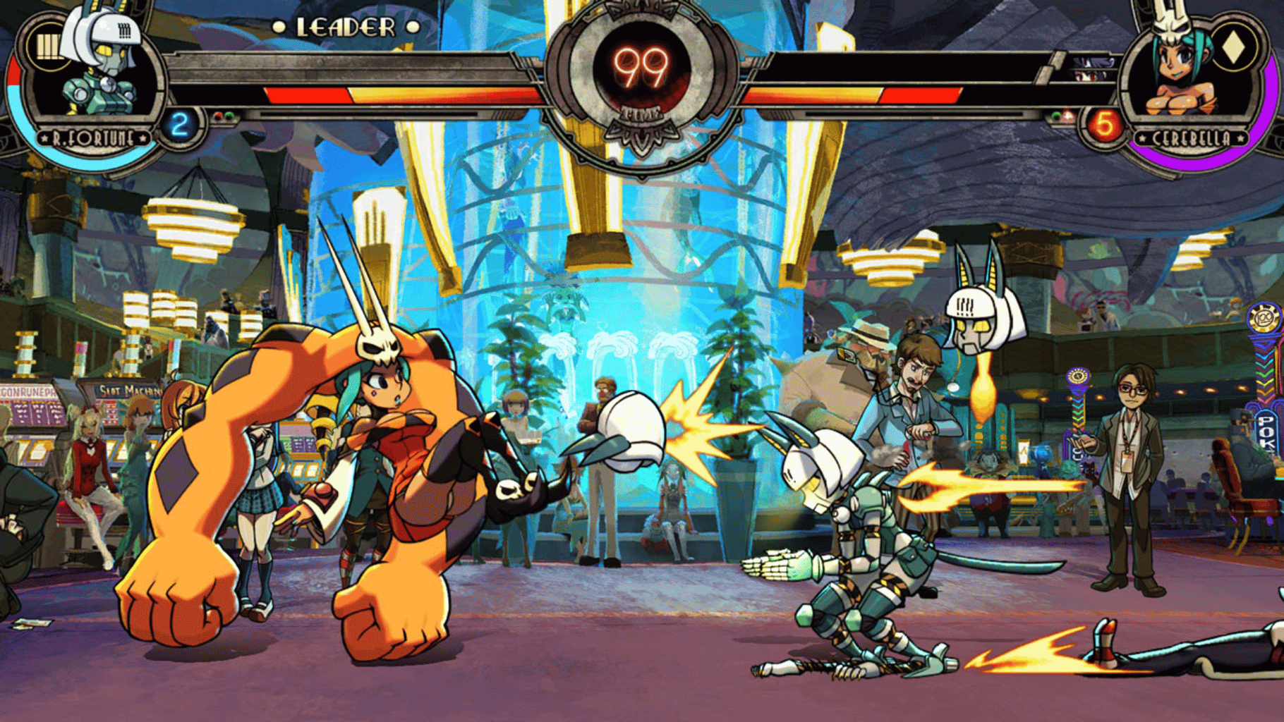 Skullgirls Encore: Robo-Fortune screenshot