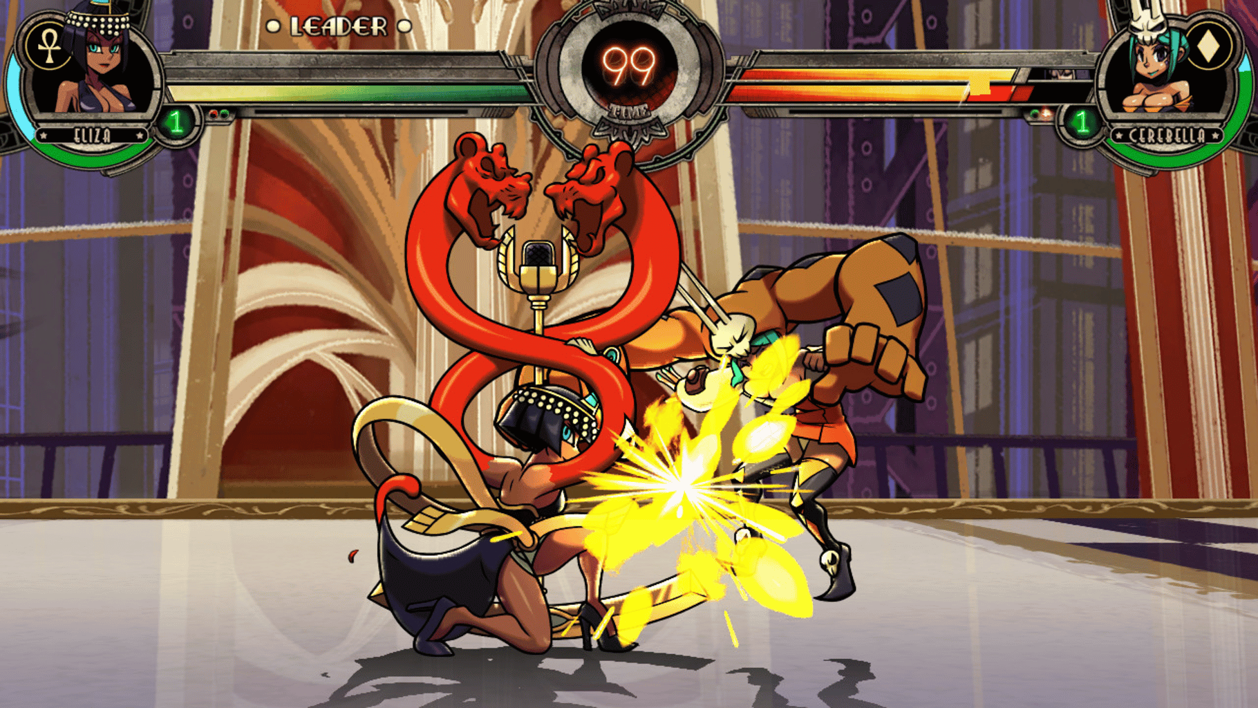 Skullgirls Encore: Eliza screenshot