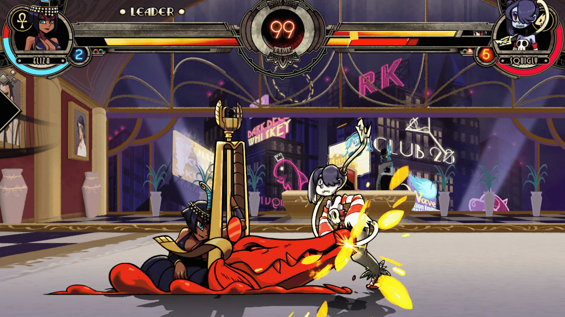 Skullgirls Encore: Eliza screenshot