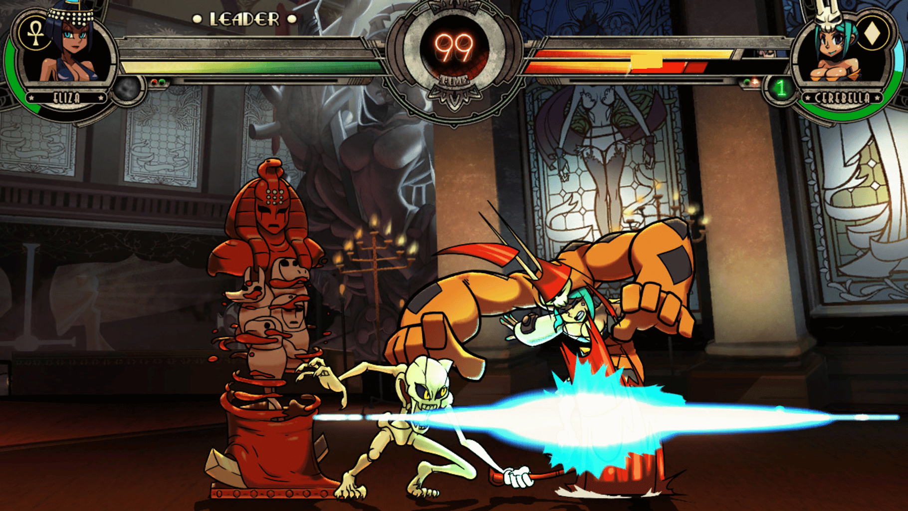 Skullgirls Encore: Eliza screenshot