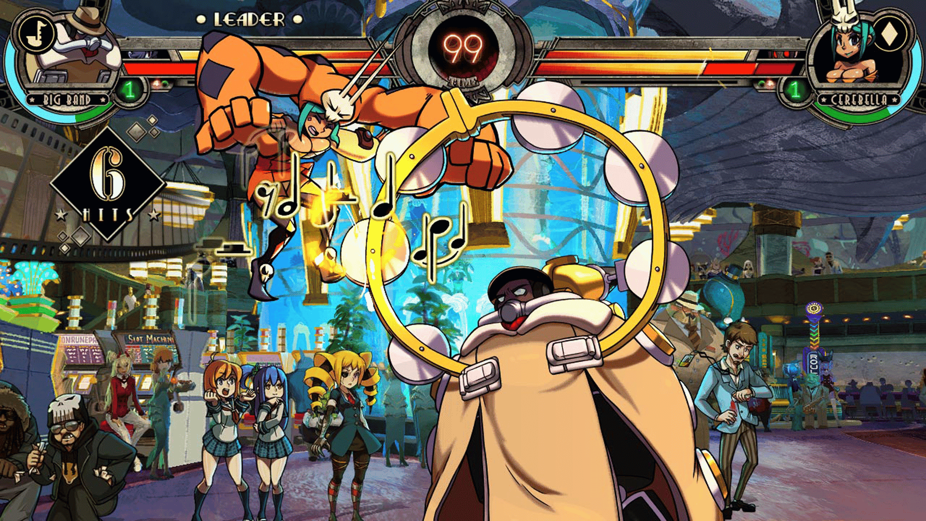 Skullgirls Encore: Big Band screenshot