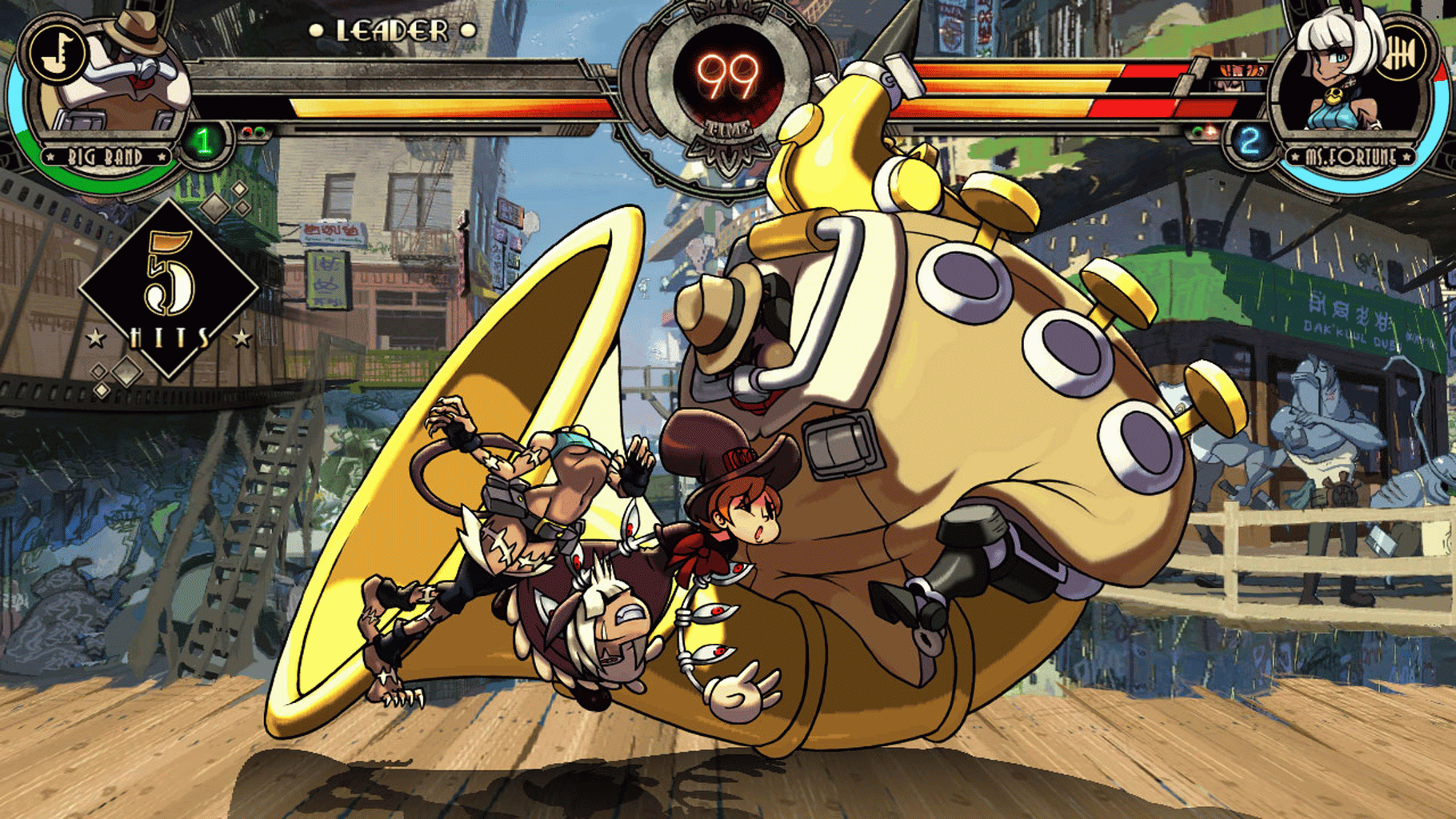 Skullgirls Encore: Big Band screenshot