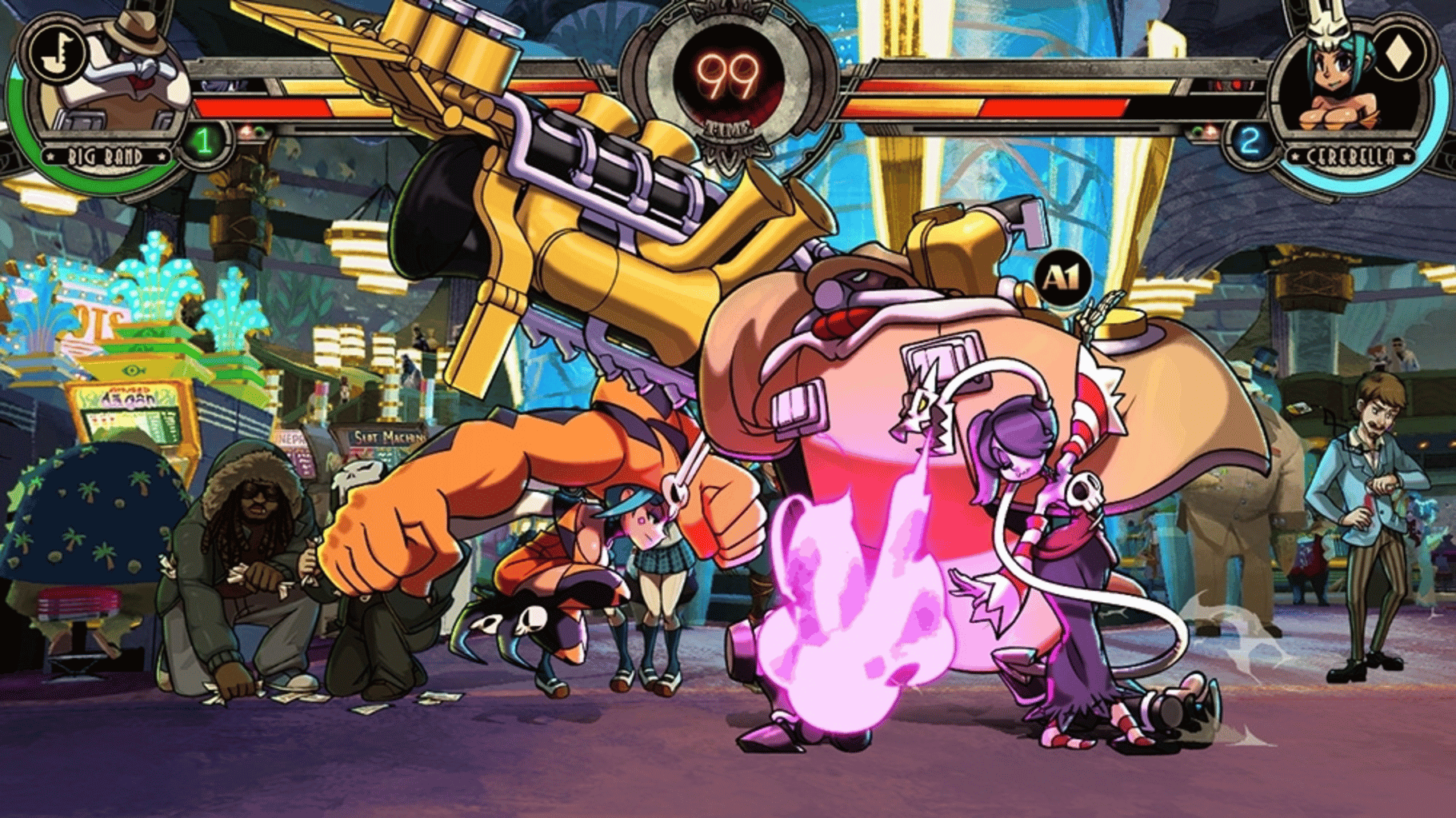 Skullgirls Encore: Five Characters & Complete Colors Pack screenshot