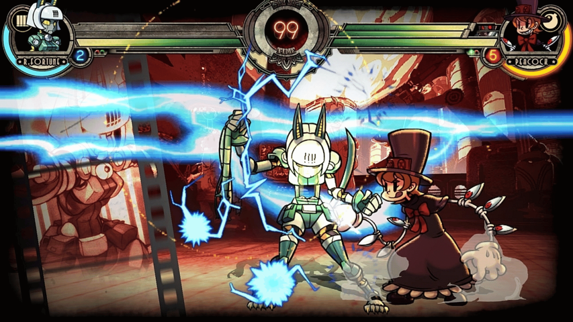 Skullgirls Encore: Five Characters & Complete Colors Pack screenshot