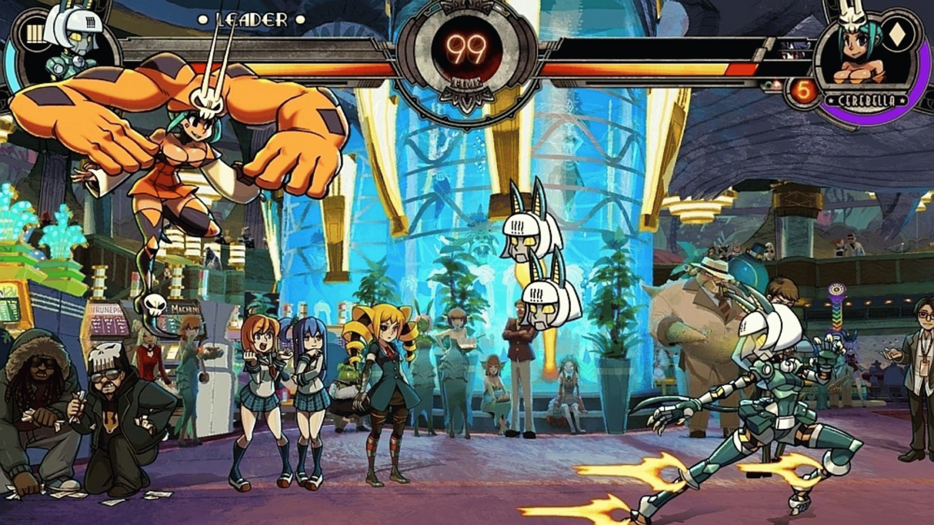 Skullgirls Encore: Five Characters & Complete Colors Pack screenshot