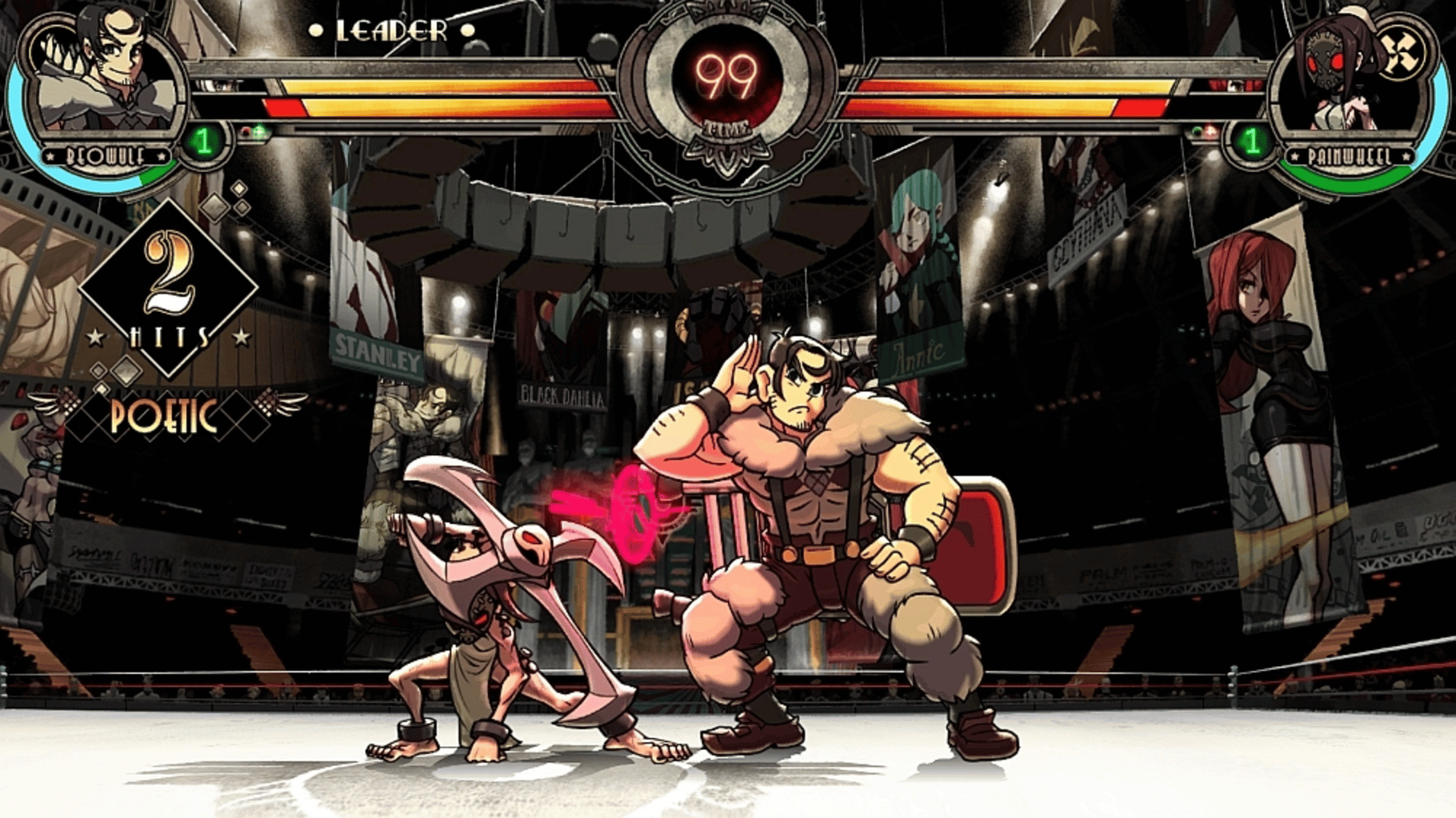 Skullgirls Encore: Five Characters & Complete Colors Pack screenshot